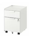 OF-045 | WHITE ROLLING FILING CABINET