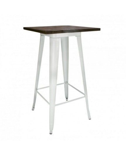 CRU-065 | GLOSSY WHITE INDUSTRIAL CRUISER W/DARK WOOD TOP