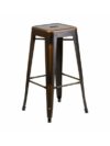 BS-064 | INDUSTRIAL BAR STOOL VINTAGE COPPER