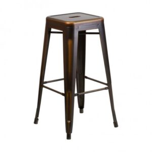 BS-064 | INDUSTRIAL BAR STOOL VINTAGE COPPER
