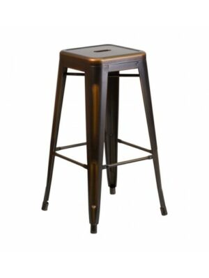 BS-064 | INDUSTRIAL BAR STOOL VINTAGE COPPER