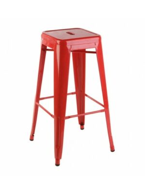 BS-061 | INDUSTRIAL BAR STOOL RED