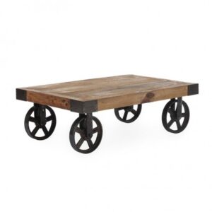 CT-RW-001 | RECLAIMED WOOD WAGON COFFEE TABLE