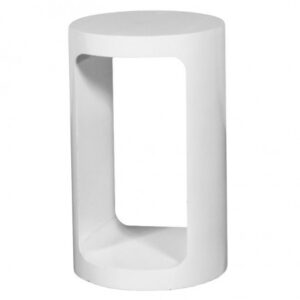 ET-016 | WYNN ROUND END TABLE WHITE