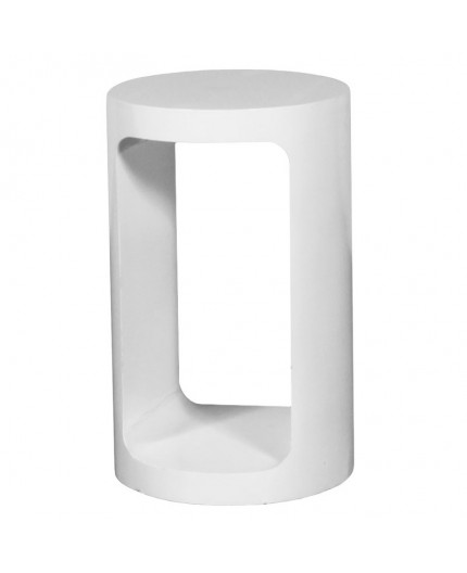 ET-016 | WYNN ROUND END TABLE WHITE