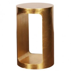 ET-017 | WYNN ROUND END TABLE GOLD
