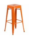 BS-080 | INDUSTRIAL BARSTOOL ORANGE