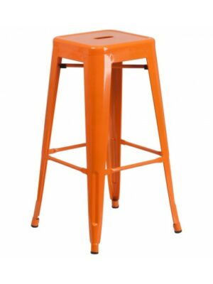 BS-080 | INDUSTRIAL BARSTOOL ORANGE