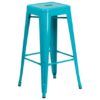 BS-087 | INDUSTRIAL BARSTOOL TEAL