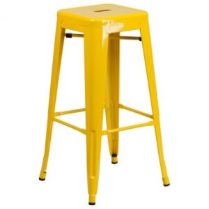 BS-088 | INDUSTRIAL BARSTOOL YELLOW