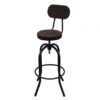 BS-089 | RECLAIMED WOOD BARSTOOL WITH BACK
