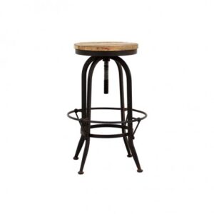 BS-RW-022 | HK RECLAIMED WOOD BAR STOOL