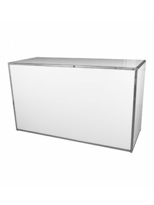 BAR-002 | 6FT BAR CHROME FRAME WITH PLEXI