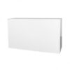 BAR-011 | 6FT BAR WHITE FRAME WITH PLEXI
