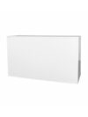 BAR-011 | 6FT BAR WHITE FRAME WITH PLEXI