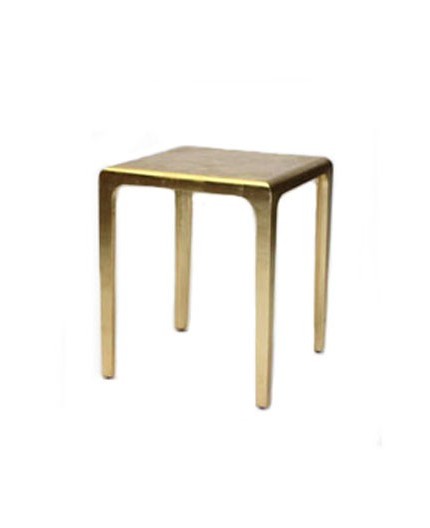 ET-CASUAL-024 | WYNN STRAIGHT LEG SIDE TABLE GOLD