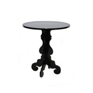 ET-CASUAL-026 | PARISIAN ROUND END TABLE BLACK