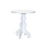 ET-CASUAL-027 | PARISIAN ROUND END TABLE WHITE