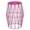 ET-CASUAL-064 | PINK WIRE ROUND ACCENT TABLE