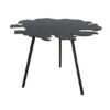 ET-CASUAL-082 | LIVE EDGE BLACK METAL ACCENT TABLE