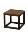 ET-RW-009 | RECLAIMED WOOD SQUARE END TABLE