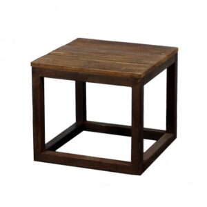 ET-RW-009 | RECLAIMED WOOD SQUARE END TABLE