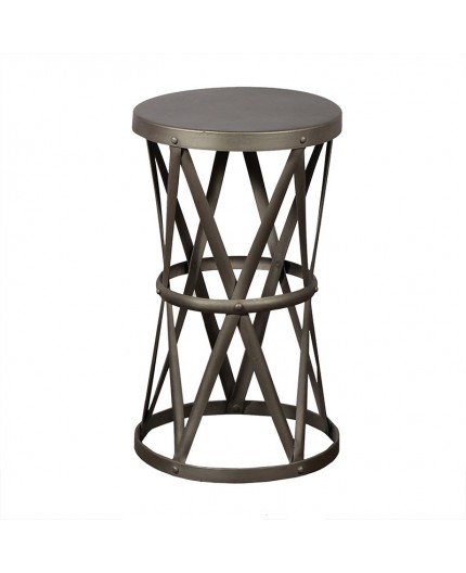 ET-RW-011 | DUBLIN SIDE TABLE GUNMETAL