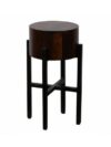 ET-RW-014 | TORONTO COUNTER STOOL/SIDE TABLE MEDIUM BROWN