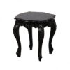 ET-POLART-003 | POLART ORNATE SIDE TABLE BLACK