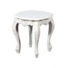 ET-POLART-004 | POLART ORNATE SIDE TABLE WHITE