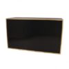 BAR-033 | 6FT BAR GOLD FRAME WITH PLEXI