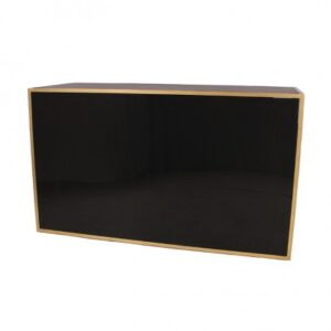 BAR-033 | 6FT BAR GOLD FRAME WITH PLEXI