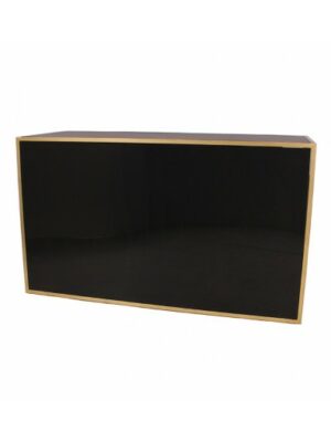 BAR-033 | 6FT BAR GOLD FRAME WITH PLEXI
