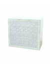 BAR-045 | 4FT GEO BUBBLE BAR WHITE FRAME WHITE PLEXI