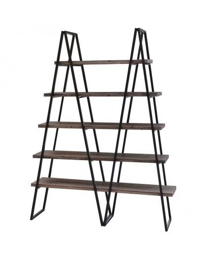 BAR-RW-036 | WEATHERED OAK BOOKSHELF