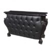 BAR-POLART-016 | BLACK ORNATE TUFTED BAR