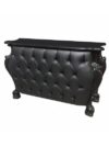 BAR-POLART-016 | BLACK ORNATE TUFTED BAR