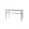 CASUAL-038 | 4FT CHROME FRAME TABLE WITH PLEXI TOP