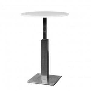 CRU-012 | HYDRAULIC ROUND CRUISER WHITE TOP ALUMINUM BASE