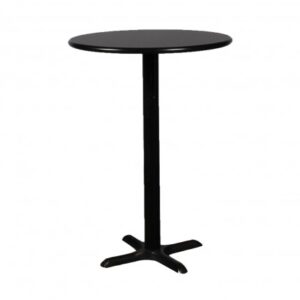 CRU-013 | ROUND BLACK PRO CRUISER TABLE