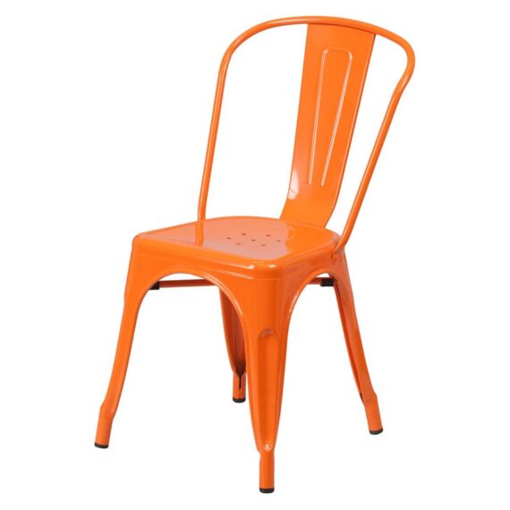 CH-080 | INDUSTRIAL CHAIR ORANGE