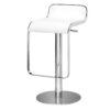 BS-004 | EQUINO HYDRAULIC BARSTOOL WHITE