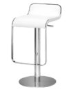 BS-004 | EQUINO HYDRAULIC BARSTOOL WHITE