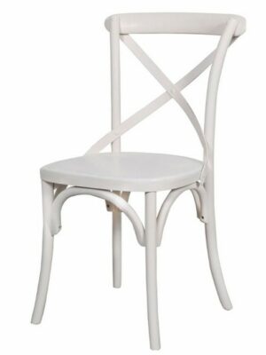 CH-036 | TUSCAN CHAIR WHITE WOOD