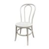 CH-085 | THONET DINING CHAIR WHITE WOOD