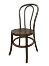 CH-086 | THONET DINING CHAIR BROWN WOOD