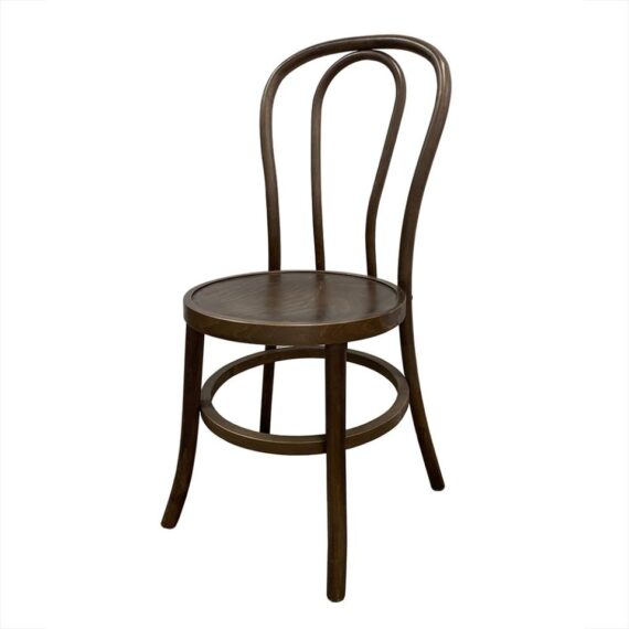 CH-086 | THONET DINING CHAIR BROWN WOOD