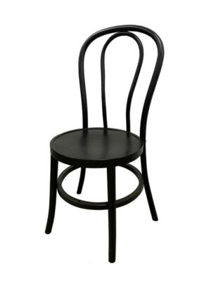 CH-087 | THONET DINING CHAIR BLACK WOOD