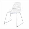 CH-102 | MAZE WIRE CHAIR WHITE