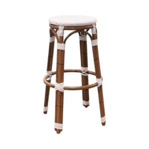 BS-110 | MARSEILLE BARSTOOL WHITE